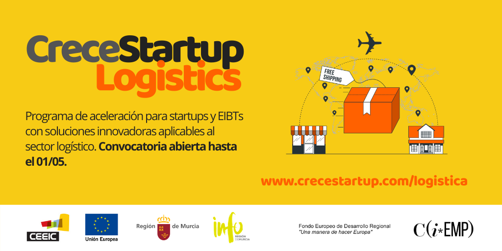 Se abre la convocatoria de CreceStartup Logistics, un programa vertical de aceleración de startups con soluciones innovadoras aplicables al sector logístico y de transporte