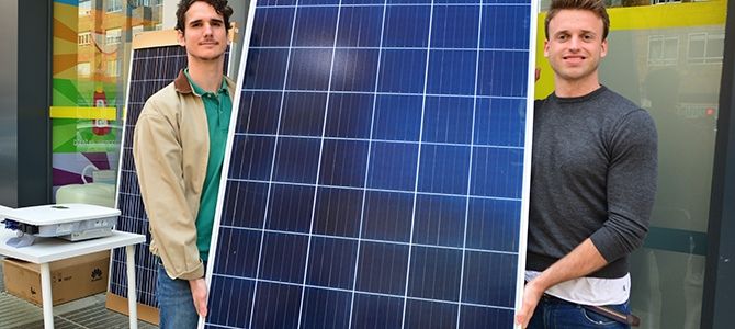 Crusol, ubicada en Ceeic, realiza la primera instalación fotovoltaica de autoconsumo comunitario en Cartagena