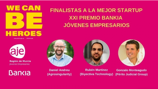 Perito Judicial se alza con el XXI Premio Bankia AJE a la mejor startup seguido de Biyectiva y Agrosingularity